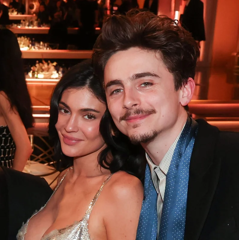 Timoth e9e Chalamet and Kylie Jenner relationship update at an event.