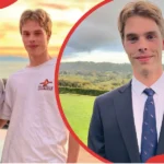 Jasper Breckenridge Johnson with family at sunset.