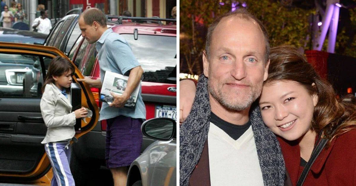 Woody Harrelson daughter through the years.