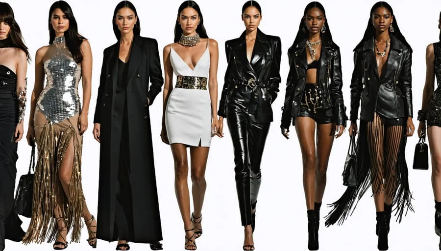 Western-inspired celebrity fashion trend with denim shirt, statement belt, and pointed boots styled for modern streetwear