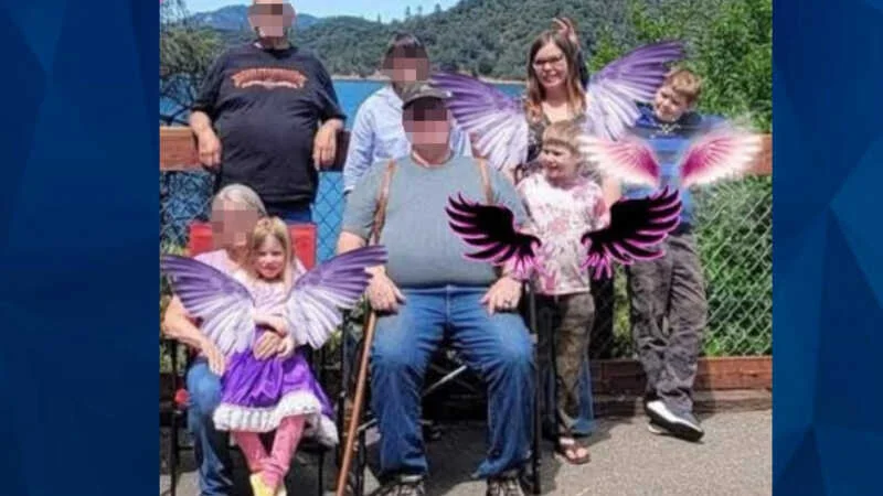 Family memorial photo related to Chad Behee's story.