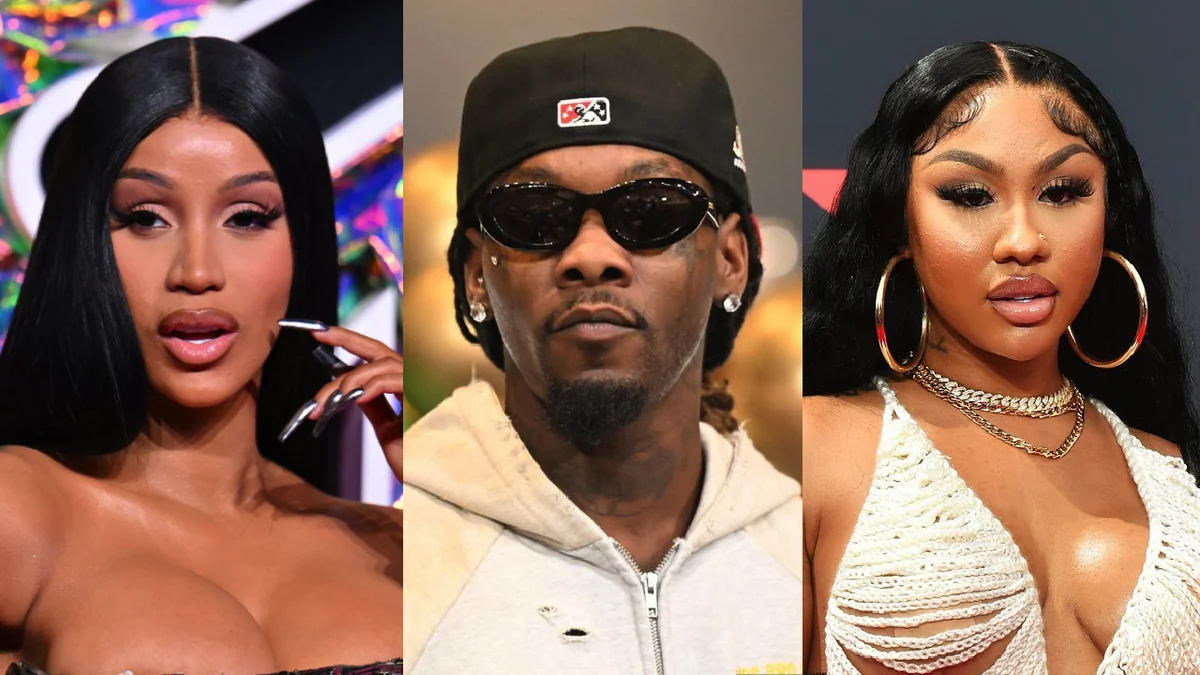 Promotional-style image of Cardi B and Offset, highlighting their professional stature despite personal turbulence