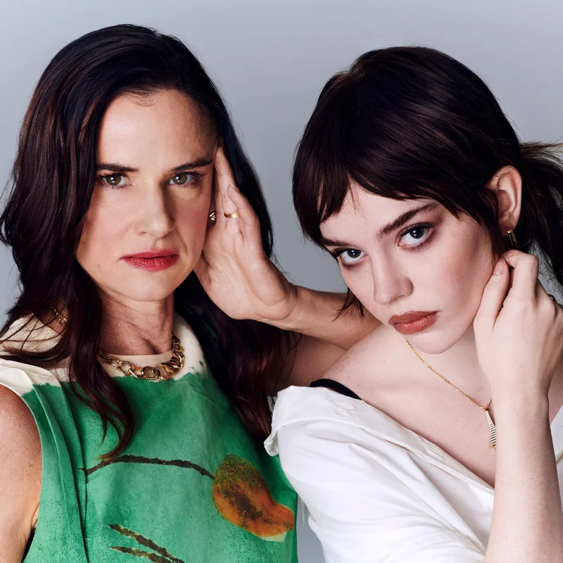 Juliette Lewis with co-star, reflecting on Yellowjackets.