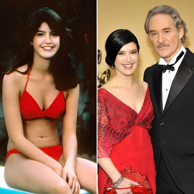 Phoebe Cates then and now, relating to her net worth.