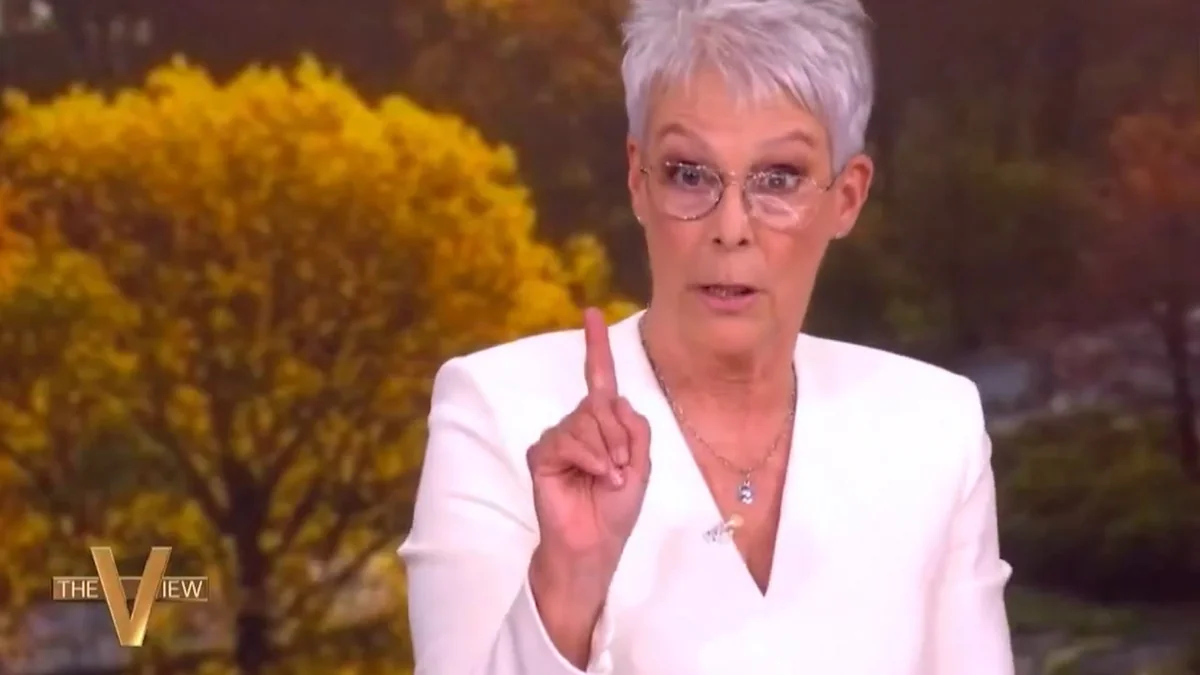 Jamie Lee Curtis on 'The View', discussing 'My Girl' warning.