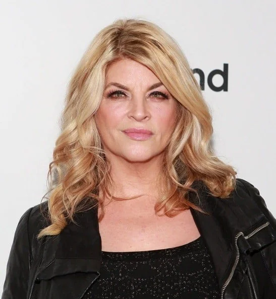 Kirstie Alley showcasing her style, relevant to kirstie alley net worth 2025.