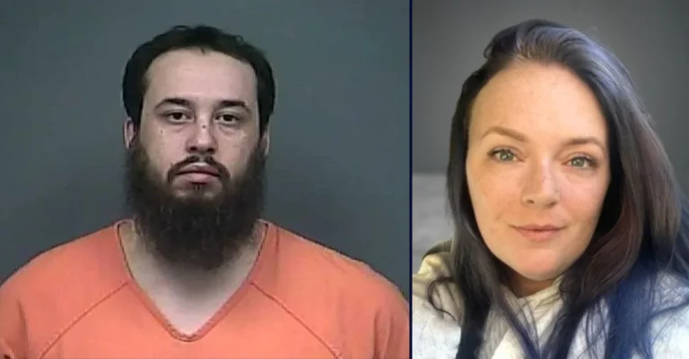 Suspect in the Ariel Nevills murder case in an orange jumpsuit.