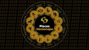 Pisces horoscope chart for February 26, showcasing zodiac signs.