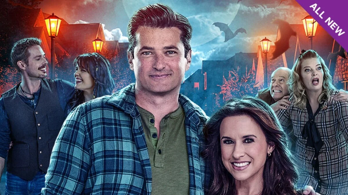 Lacey Chabert Disney Halloween movie promotional image.