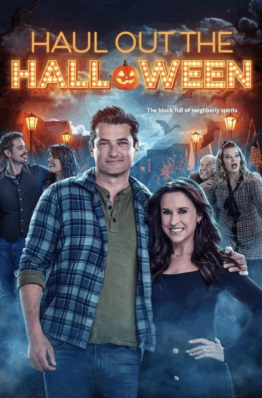 Lacey Chabert Haul Out the Halloween movie poster.