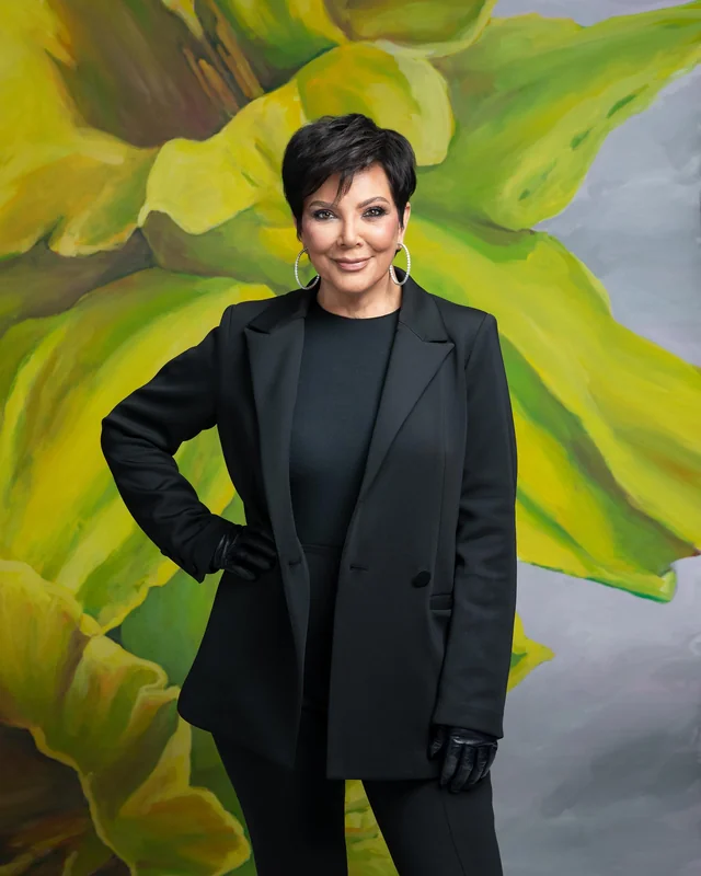 Kris Jenner momager fee represented by her vibrant persona.