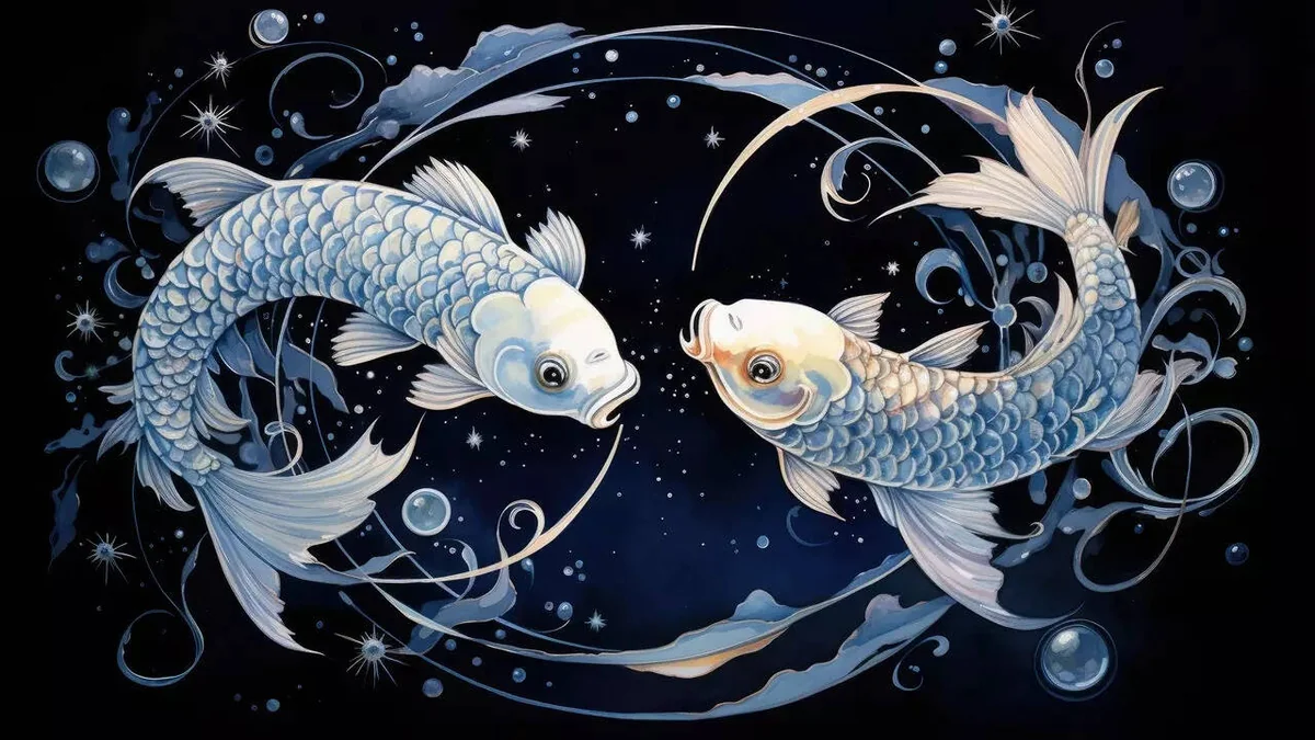 Artistic depiction of Pisces for February 26 horoscope insights.