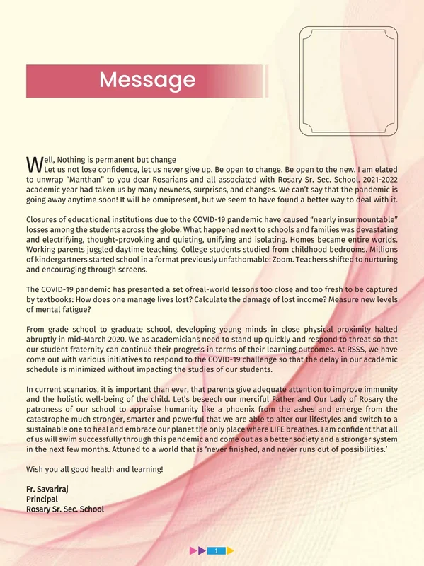 Message on resilience after rev run daughter passed away.