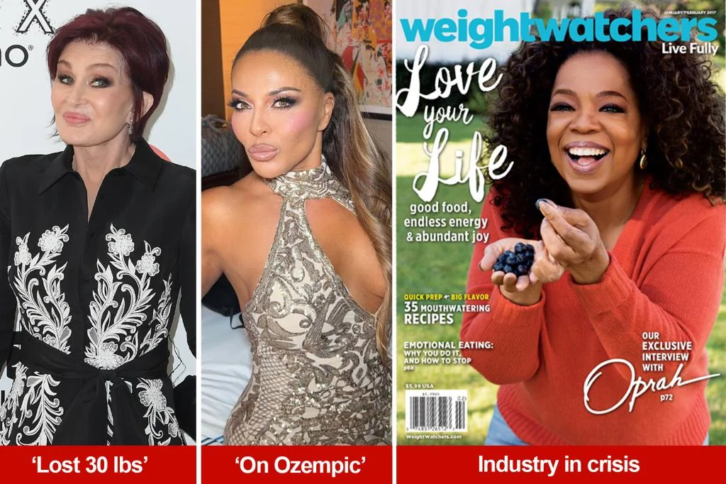 Magazine cover discussing ozempic ice spice and weight loss.