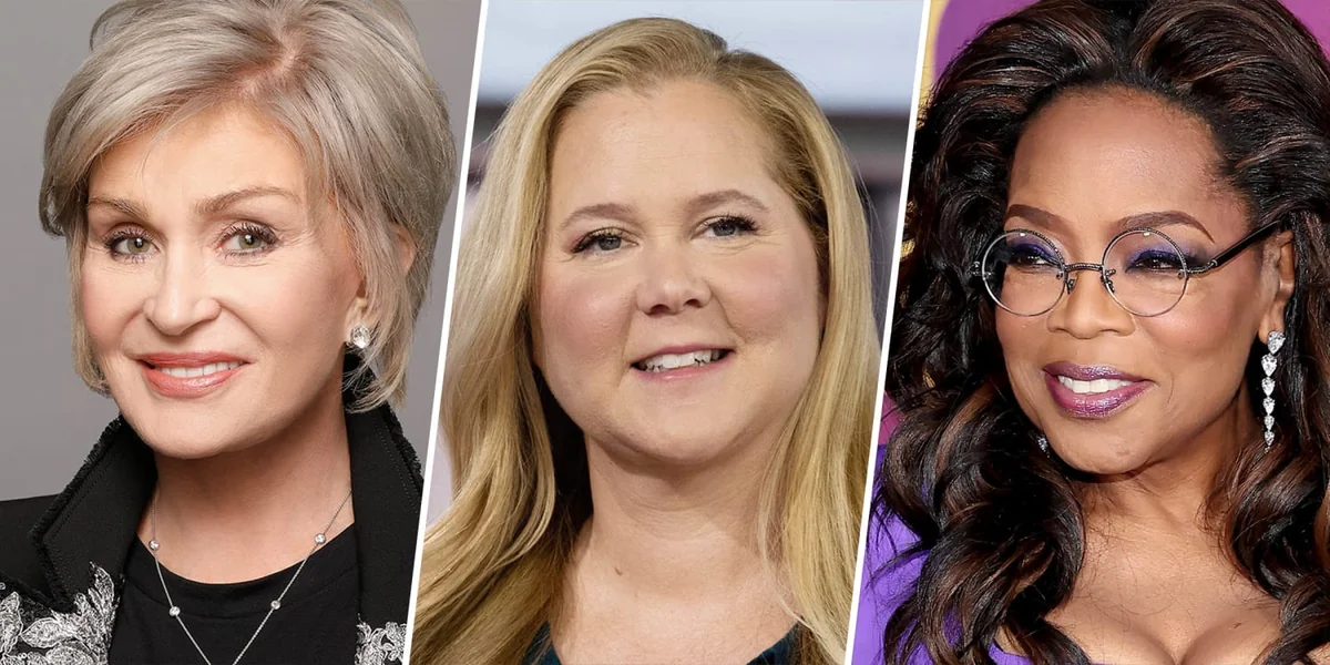 Influential women discussing health trends including ozempic ice spice.