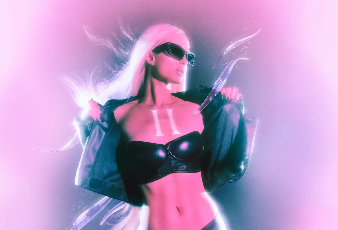 Paris Hilton showcases glamour and style for infinite icon.